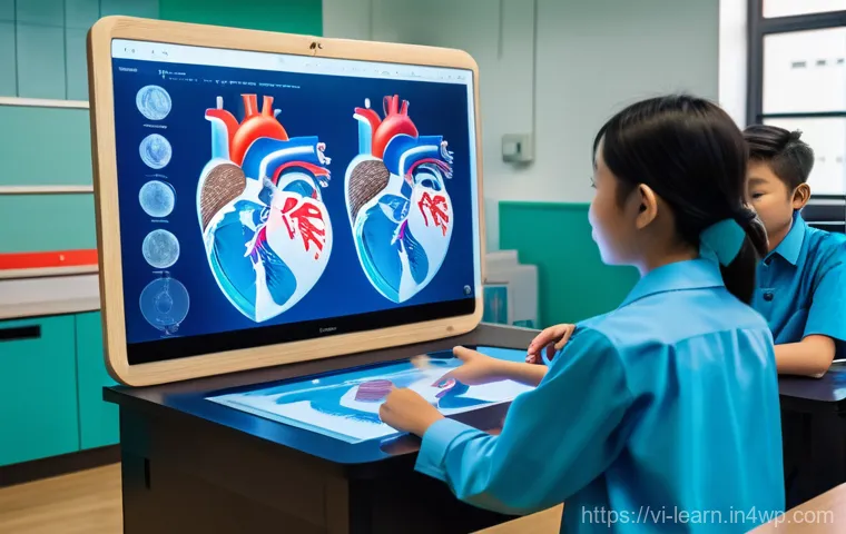 혼합현실 교육 플랫폼 선택 시 고려사항 - A group of diverse Vietnamese students, aged 10-15, dressed in modest school uniforms, are gathered ...