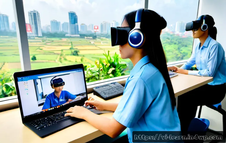 Home 17 혼합현실 교육의 혁신적인 비즈니스 모델 - Photorealistic mixed reality vocational training classroom in Ho Chi Minh City, Vietnamese young adu...